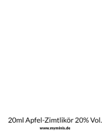 Mini Likör Apfel-Zimt (20% Vol.)