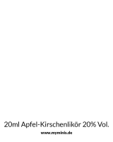 Mini Likör Apfel-Kirsche (20% Vol.)