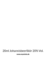 Mini Likör Johannisbeere (20% Vol.)